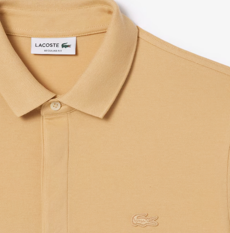 Camisa Polo Lacoste Paris Areia