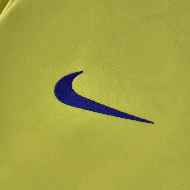 Camisa Seleção Brasileira I Home Nike Torcedor 2022/23 Masculino Amarelo