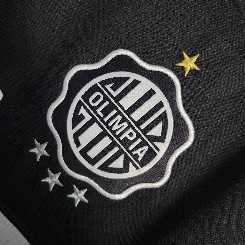 Camisa Olimpia Away Nike Torcedor 2023/24 Masculino Preto