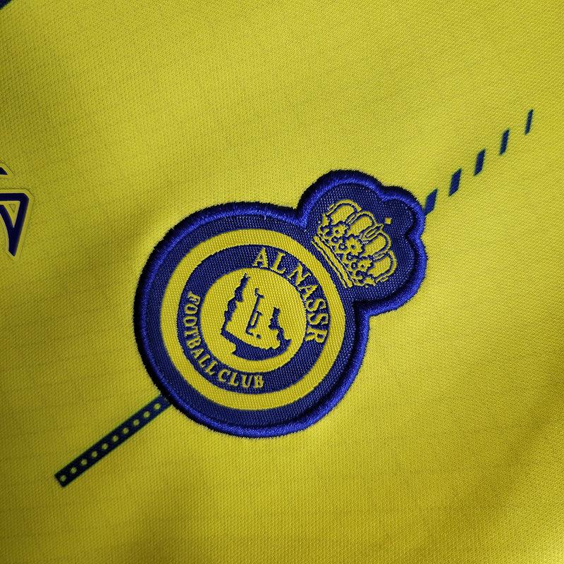 Kit Infantil Al Nassr Home 23/24 - Nike - Amarelo