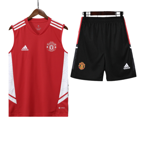 Conjunto de Treino Manchester United - 24/25 Vermelho