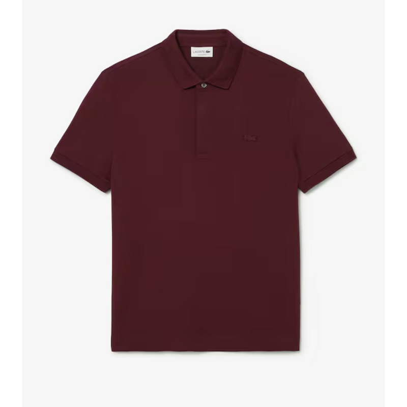 Camisa Polo Lacoste Paris Vinho