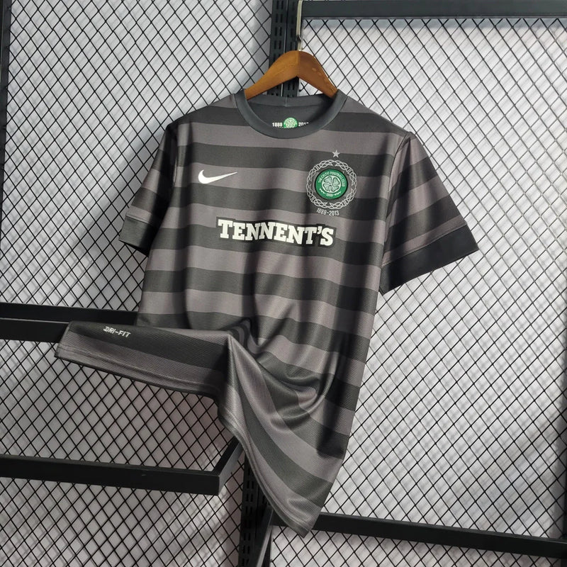 Camisa Retro Celtic 125th Aniversário 2012/13 Masculino Preto