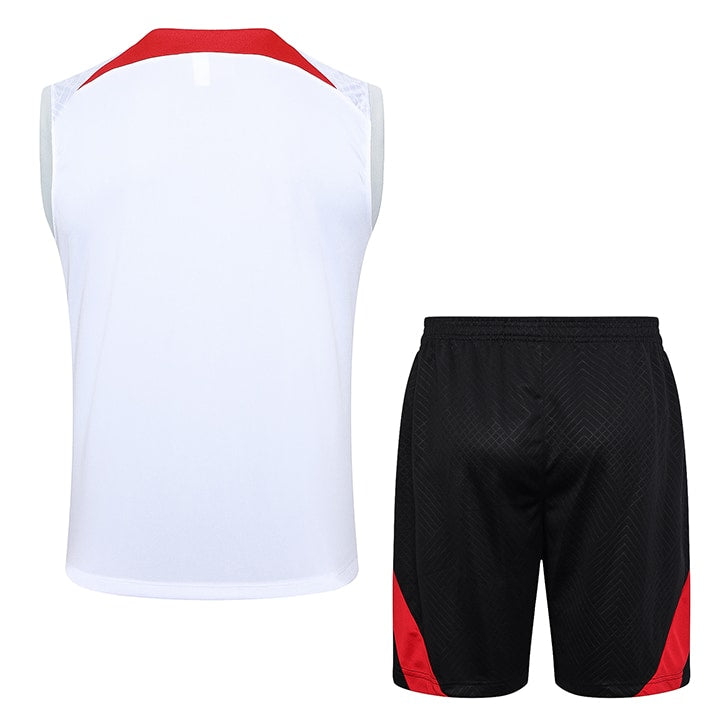 Conjunto Regata De Treino Liverpool Nike 2024/25 Branco