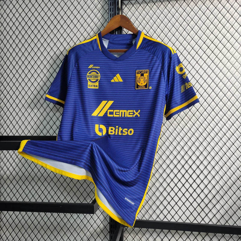 Camisa Tigres UANL II Adidas 23/24 Masculino Azul