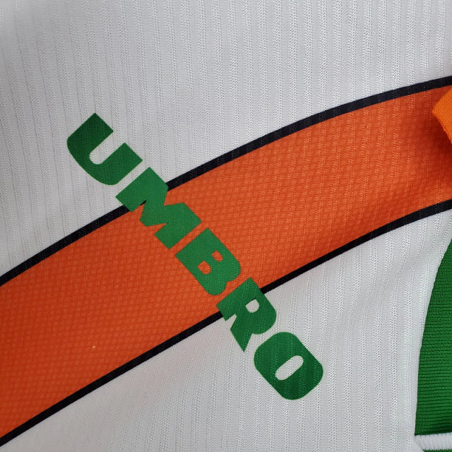 Camisa Irlanda Retrô 1994/1996 Branca, Laranja e Verde - Umbro