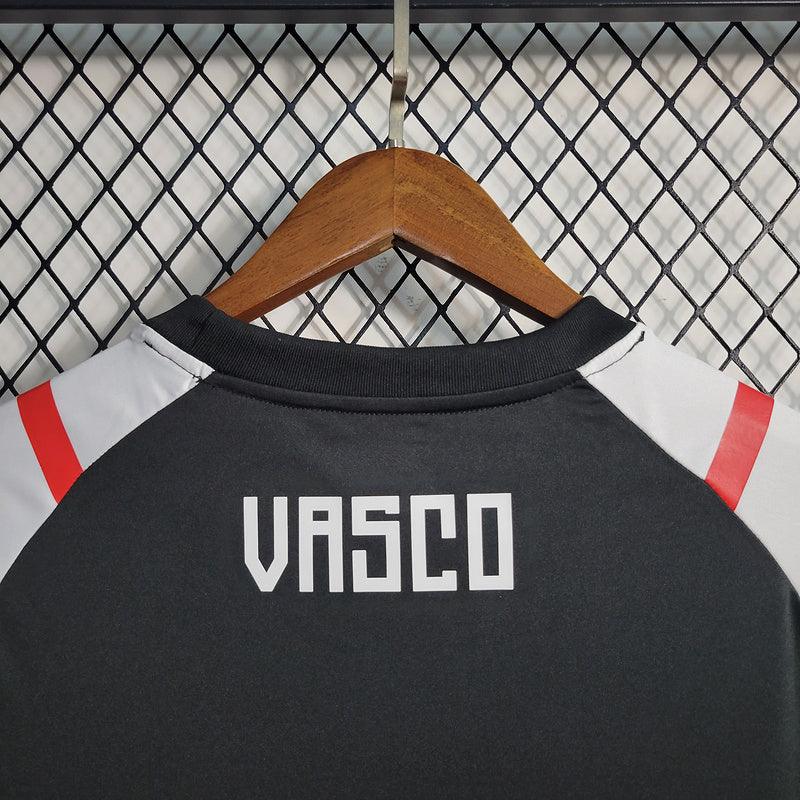 Camisa Vasco Da Gama Treino Kappa 2023/24 - Preto