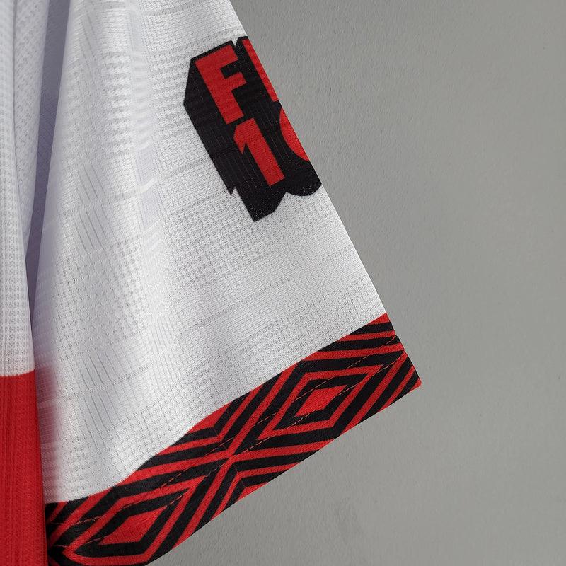 Camisa Retrô Flamengo II Away 1995/96 Adidas Masculino Branco