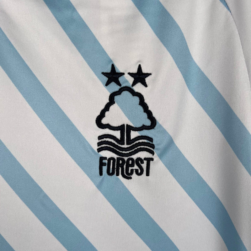 Camisa Nottingham Forest II Away 2023/24 Adidas Torcedor Masculino Branco