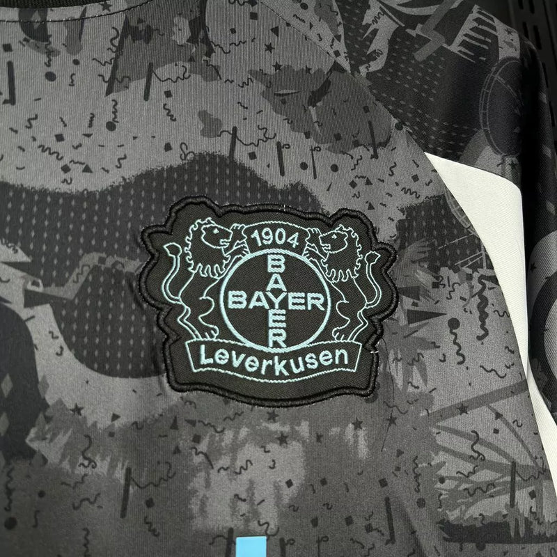 Camisa Bayer Leverkusen III Third Torcedor 2024/25 Masculino Preta