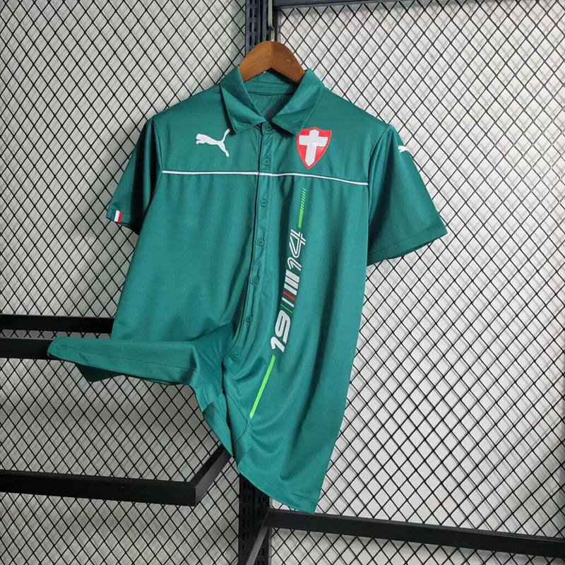 Camisa Palmeiras "Abel Ferreira" Automobilismo 2023/24 Puma Masculino Verde