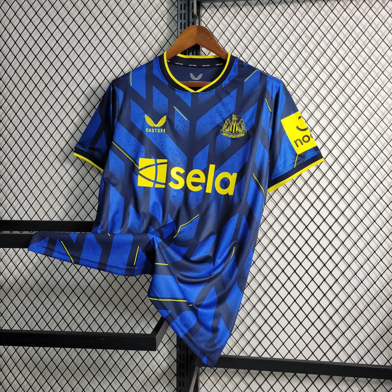 Camisa Newcastle United III Castore 23/24 Torcedor Azul