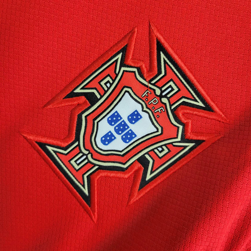 Camisa Seleção Portugal I Home Nike Torcedor 2024/25 Masculino  Vermelho