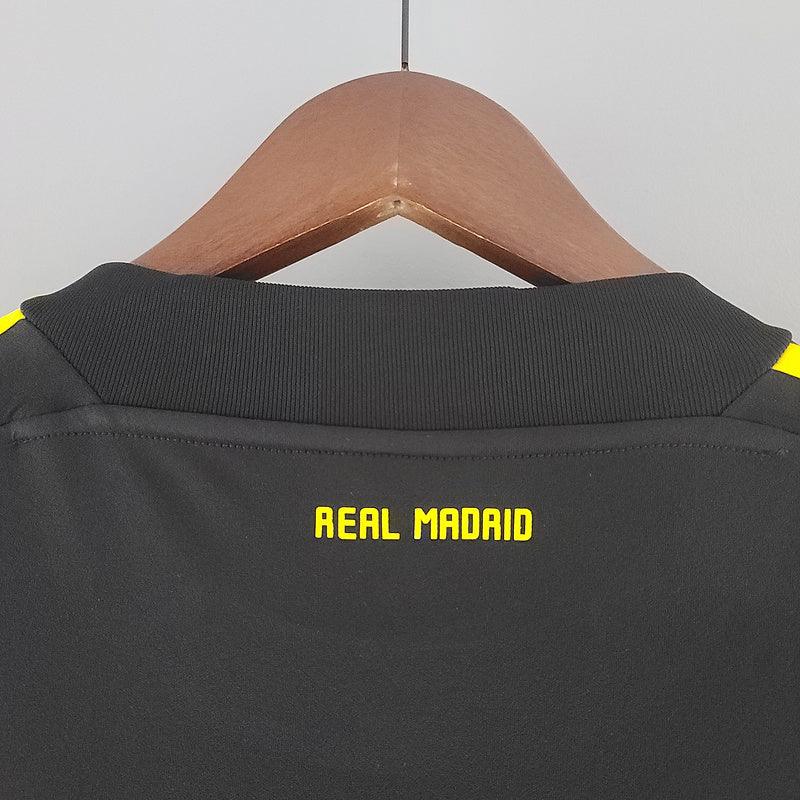 Camisa Real Madrid Goleiro 2011/12 Adidas Retrô - Preta