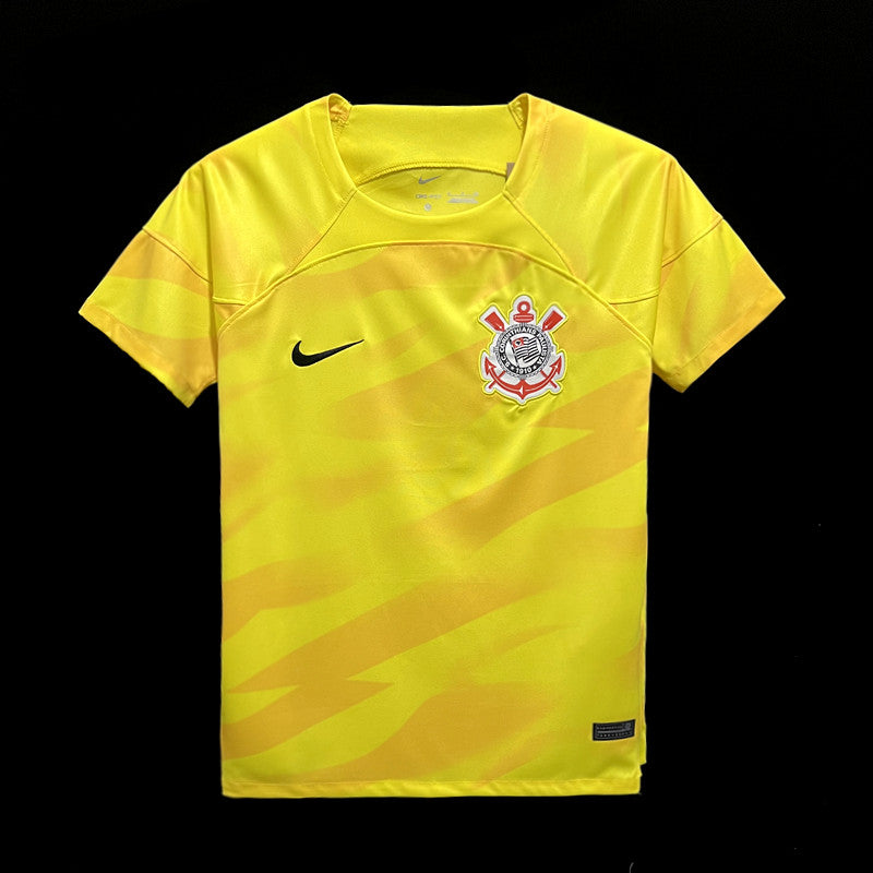 Camisa Corinthians Goleiro 2023/24 Torcedor Masculina - Amarela Nike