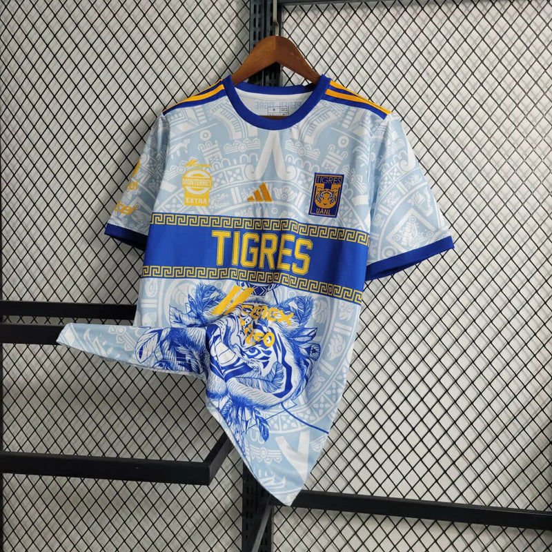 Camisa Tigres UANL Edição Especial Adidas 23/24 Masculino Branco