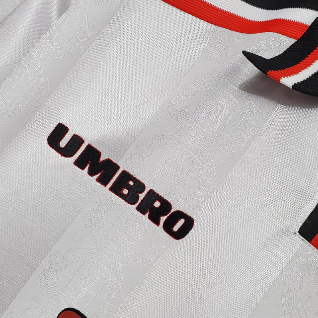 Camisa Manchester United Retrô 1997/1998 Branca - Umbro