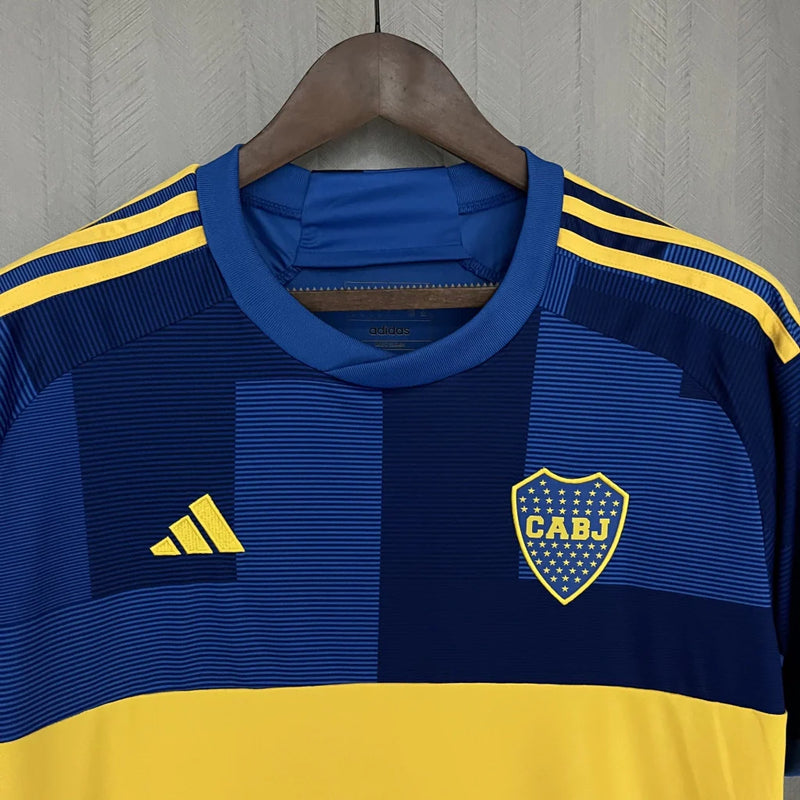 Camisa Boca Juniors I Home 2023/24 Torcedor Adidas Masculino Azul