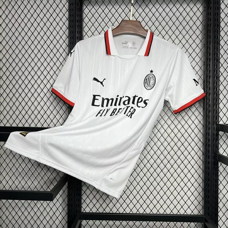 Camisa Milan II Away 2024/25 Puma Torcedor Masculino Branco