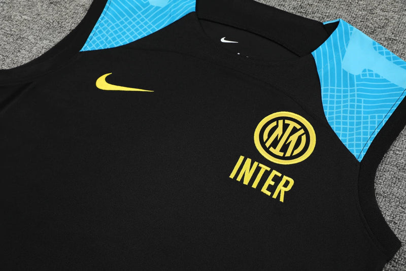 Conjunto Regata Inter de Milão 23/24 Nike - Preto