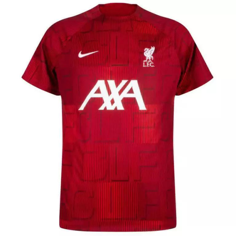 Camisa Liverpool Treino 23/24 Torcedor Nike Masculina - Vermelha