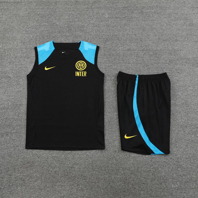 Conjunto Regata Inter de Milão 23/24 Nike - Preto