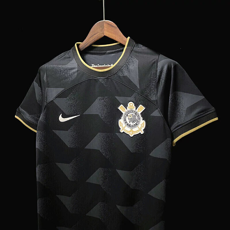 Camisa Corinthians II 2022/23 Torcedor Masculina - Preta Nike