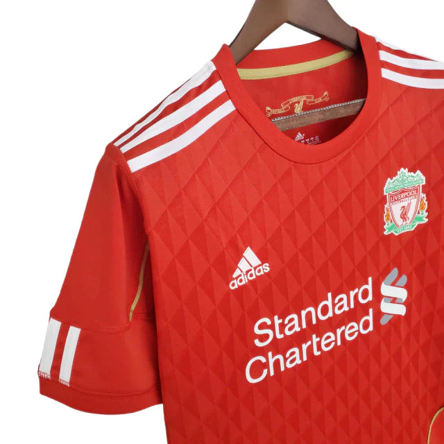 Camisa Liverpool Retrô 2010/2011 Vermelha - Adidas