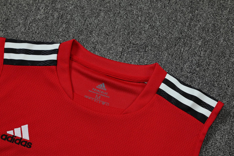 Conjunto Regata FC Bayern 22/23 Adidas - Vermelho+Preto