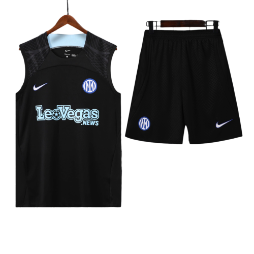 Conjunto Regata Inter de Milão 23/24 Nike - Preto