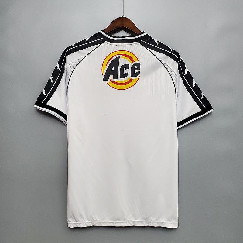 Camisa Kappa- Vasco Away Retro 2000/01- Branco