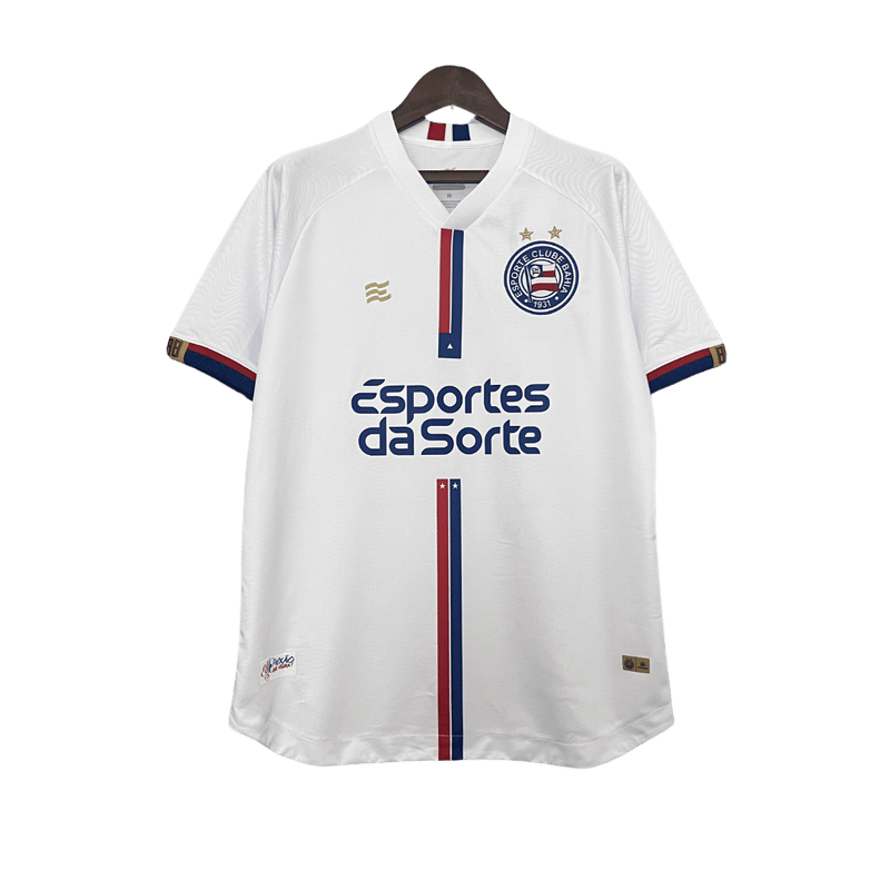 Camisa Bahia Branca II Fora de Casa 2024/25 Torcedor Masculina