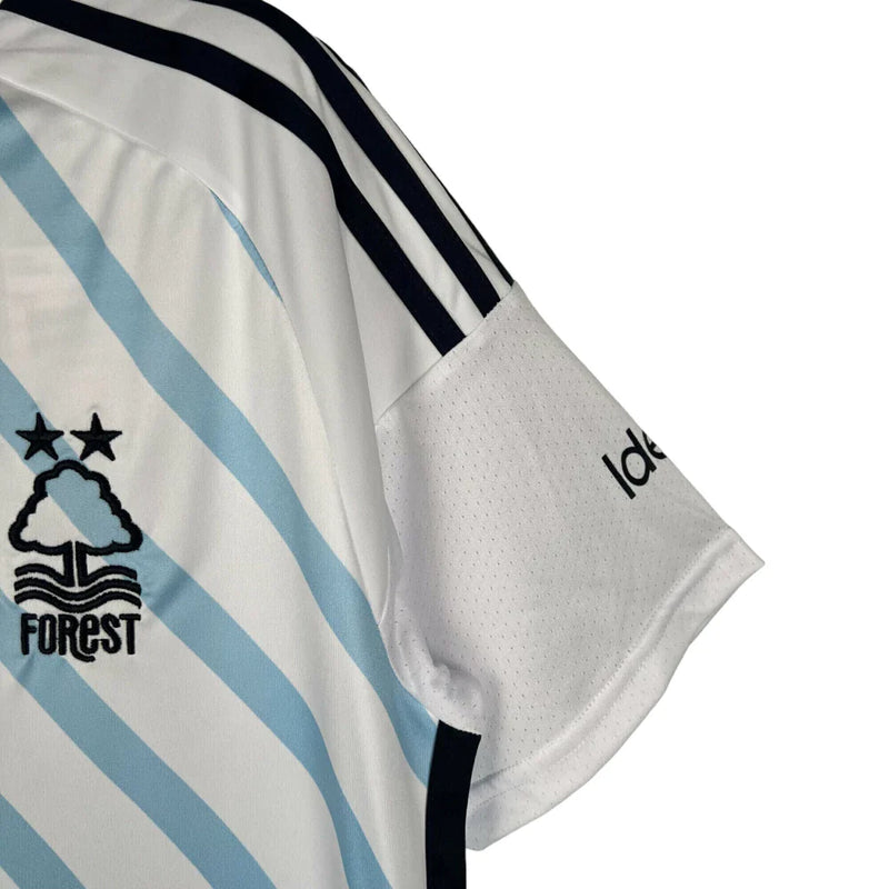 Camisa Nottingham Forest II Away 2023/24 Adidas Torcedor Masculino Branco