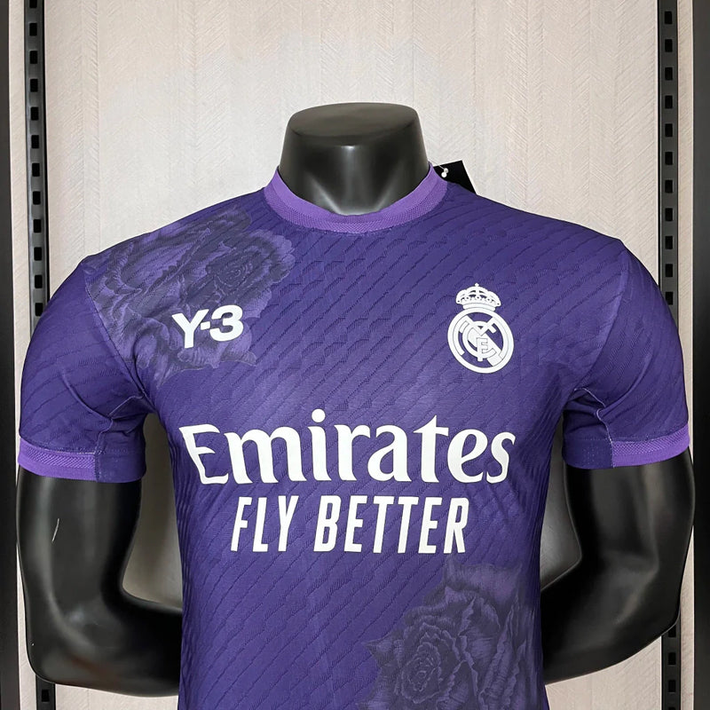 Camisa Real Madrid Adidas Jogador 24/25 Masculino Roxo