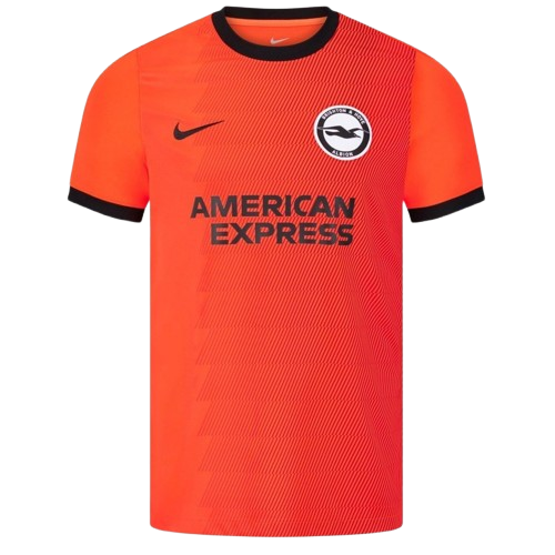 Camisa Brighton & Hove Albion III Third 2023/24 Nike Torcedor Masculino Laranja