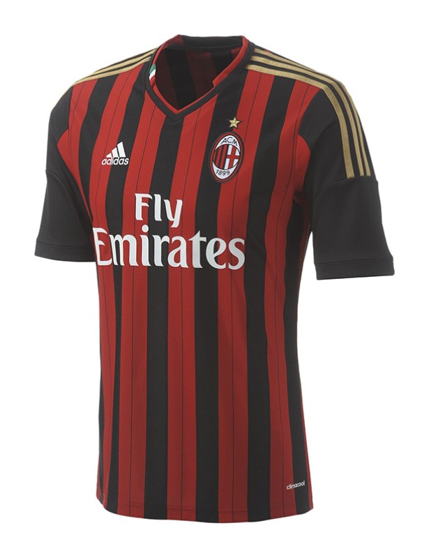 Camisa I Adidas Milan 13/14 - Retrô