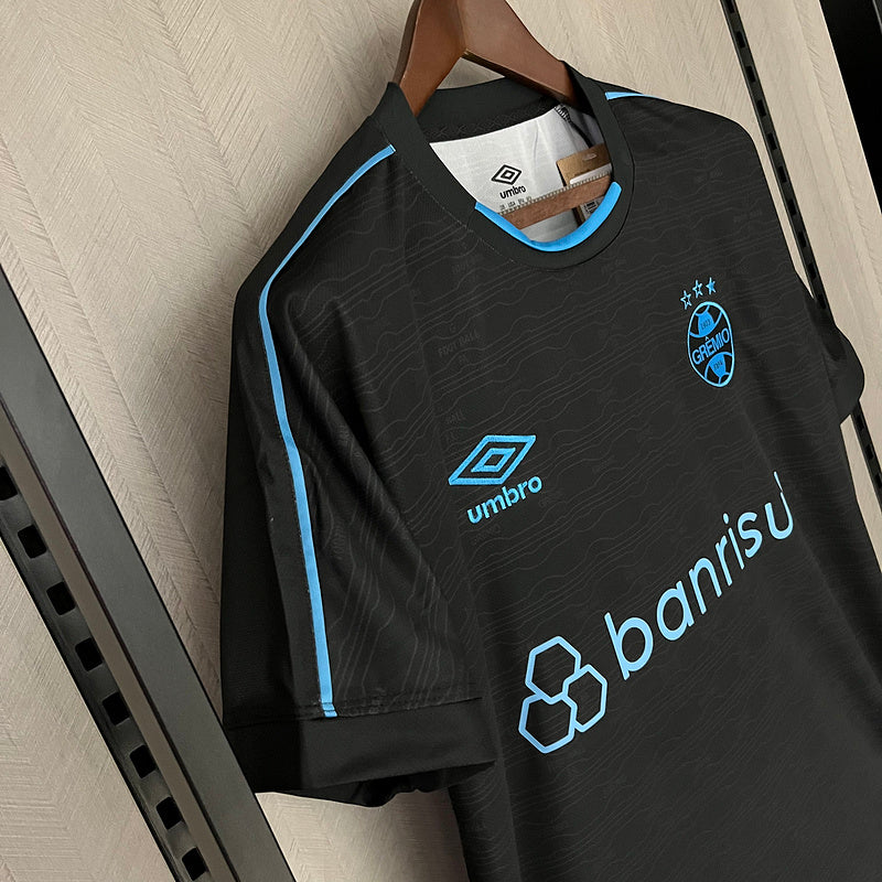 Camisa Grêmio III Thrid 2023/24 Torcedor Umbro Masculino  Preto