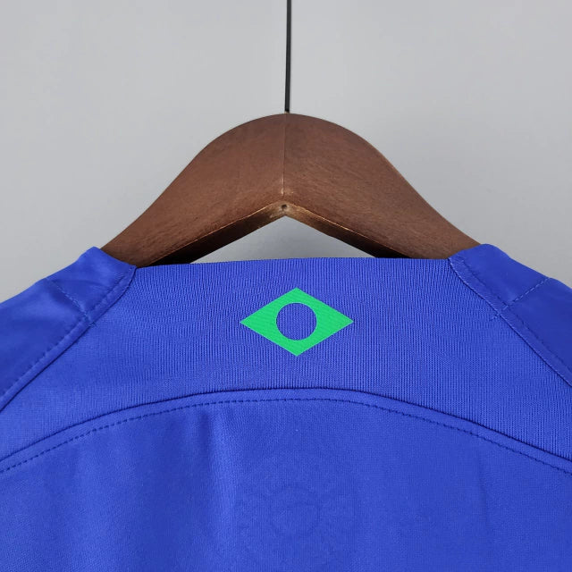 Camisa Brasil Away Nike Torcedor 2022/23 Masculino Azul