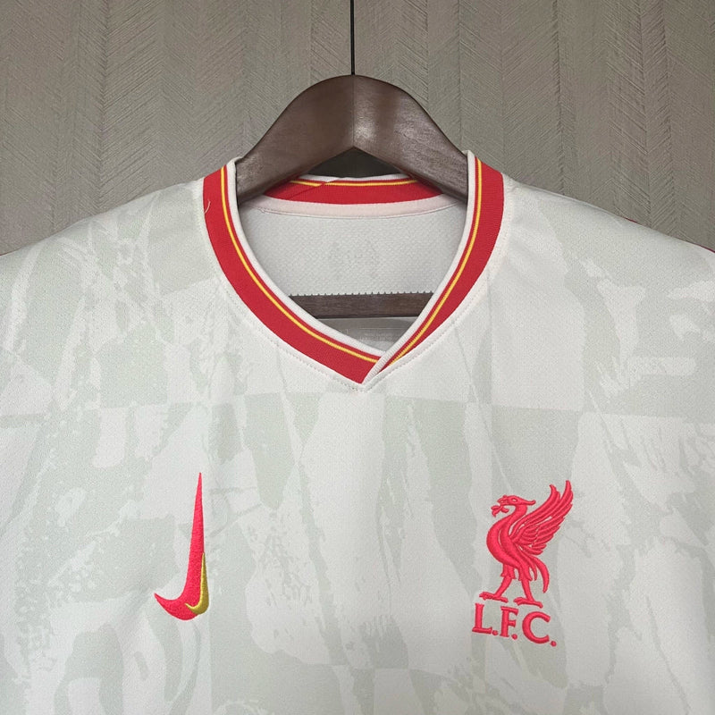 Camisa Liverpool III Nike Torcedor 2024/25 Masculino Branco