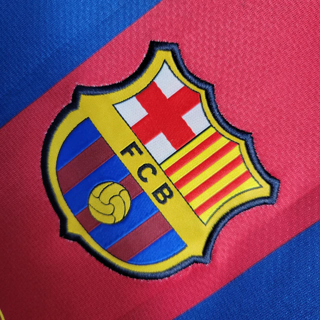 Camisa Barcelona Retrô I Home 2010/11 Torcedor Nike Masculino Vermelho e Azul