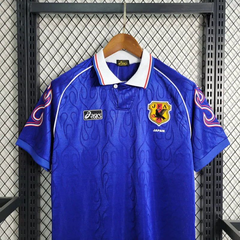 Camisa Retrô Japão I Home 1988/99 Masculino Azul Marinho