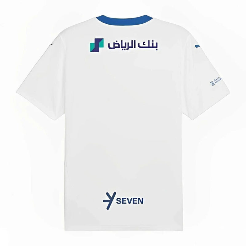 Camisa Al-Hilal Saudi II Away Puma Torcedor 2024/25 Masculina Branco