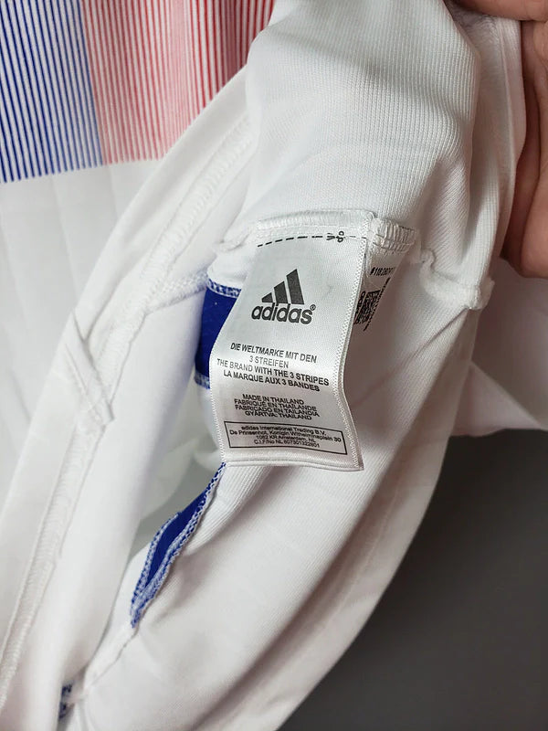 Camisa Retrô França II Away Adidas 2006/07 Masculino Branco