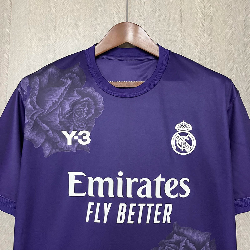 Camisa Real Madrid Edição Epecial Y-3 2024/25 Torcedor Masculina Roxo