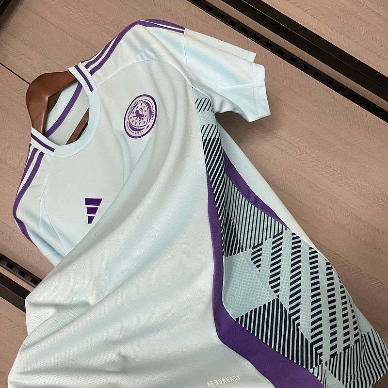 Camisa Escócia II Away Adidas Torcedor 2024/25 Masculino Azul Claro