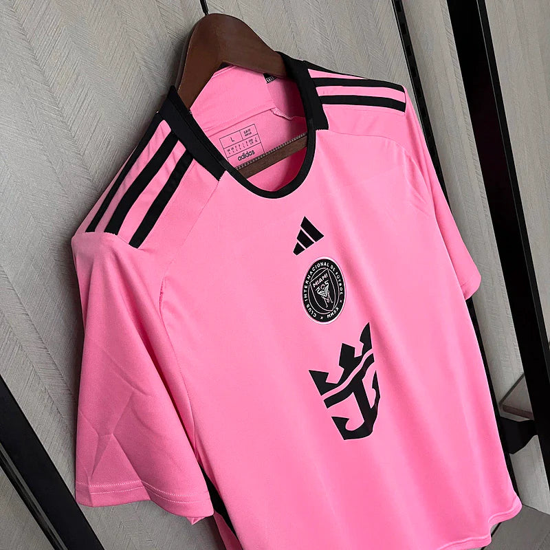 Camisa Inter Miami I Home 2024/25 Torcedor Adidas Masculino Rosa