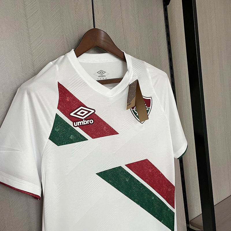 Camisa Fluminense II Away 2024/25 Torcedor Umbro Masculina Branco