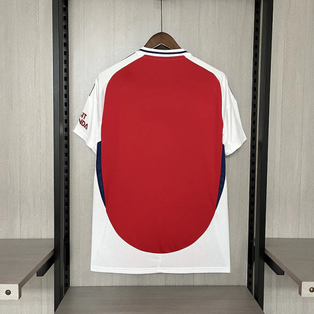 Camisa Arsenal I Home Adidas Torcedor 2024/25 Masculino Vermelho