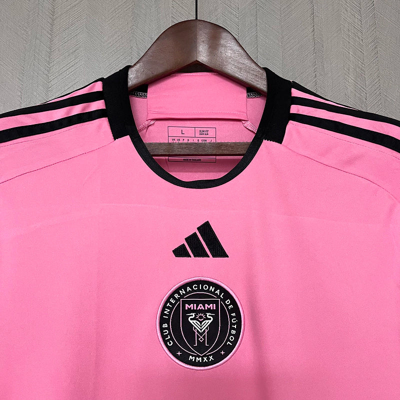 Camisa Inter Miami I Home 2024/25 Torcedor Adidas Masculino Rosa