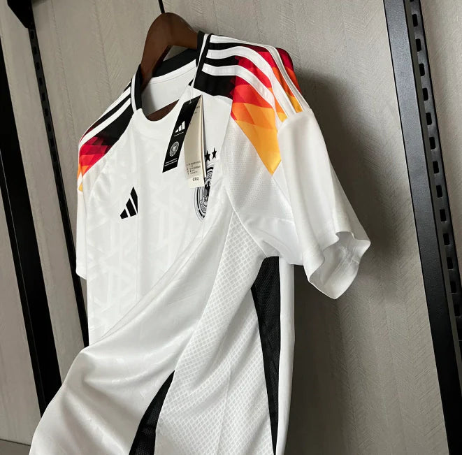 Camisa Alemanha I Home Adidas Torcedor 2024/25 Masculino Branco